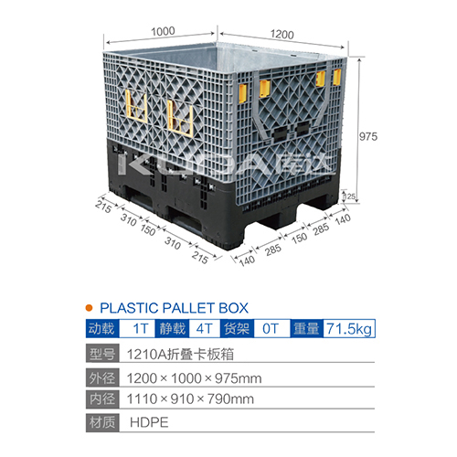 1210A折疊卡板箱